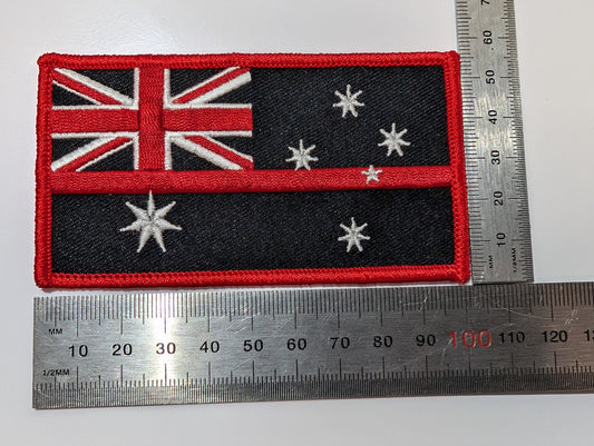 Thin Red Line woven patch Velcro