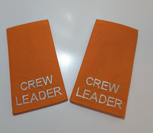 Crew Leader Epaulette Pair